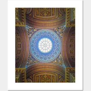 ornate ceiling architectural details Posters and Art